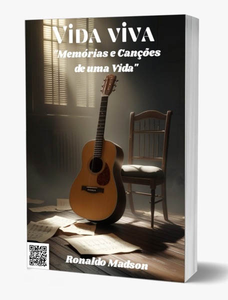 Mockup do livro Vida Viva